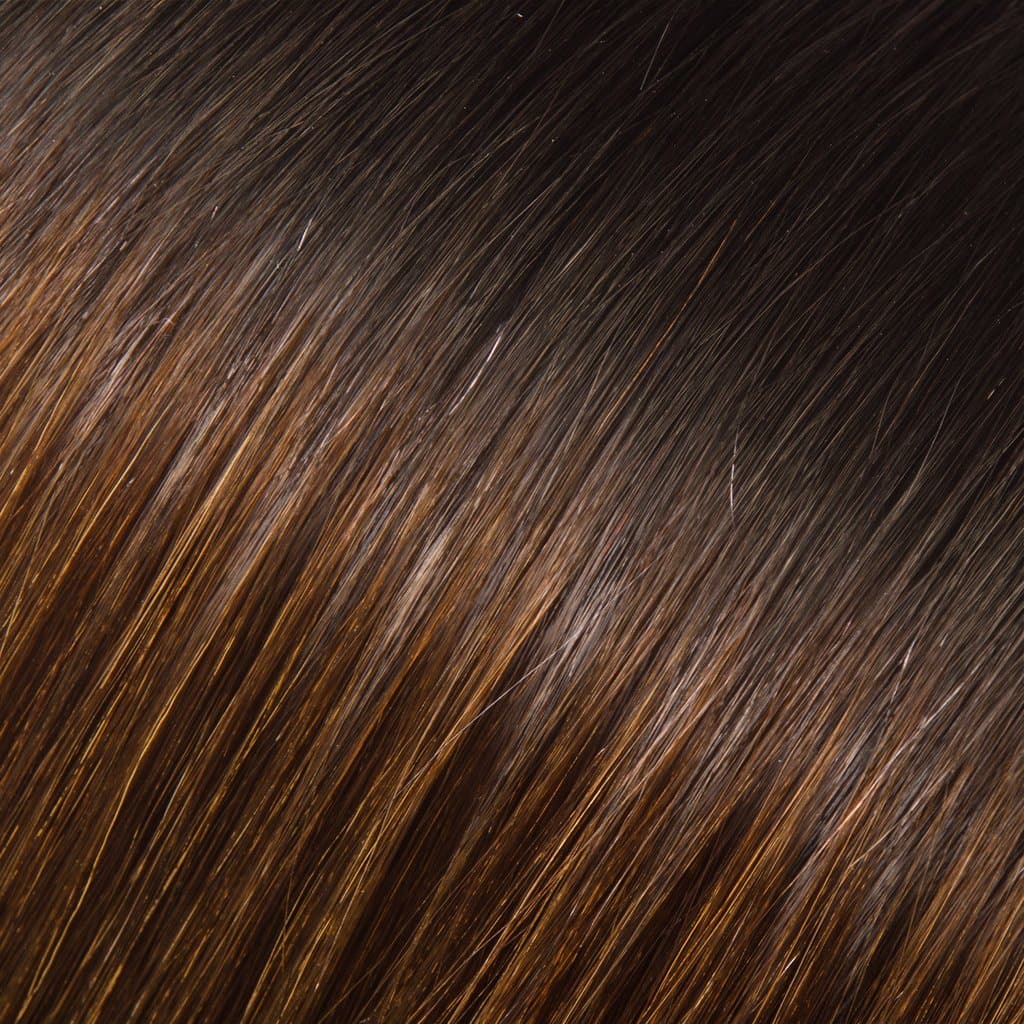 22" Tape-In Extensions Straight Color # Ombre 1B-6 (Doris)