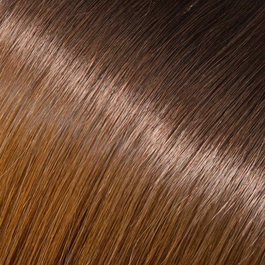 22" Fusion Curly Extensions Color Ombre 2/27A (Nina)