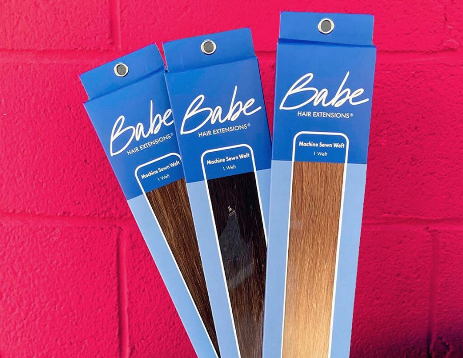 Premium Babe Hair extensions in packaging, the ultimate choice for your hair transformation.